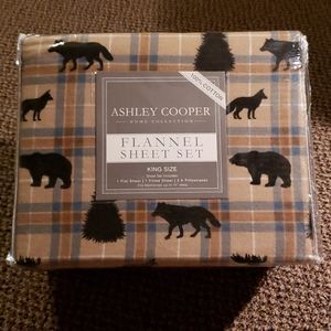 Ashley Cooper Flannel Sheets